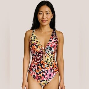 Bleu Rod Beattie One Piece Swimsuit size 8 NEW!